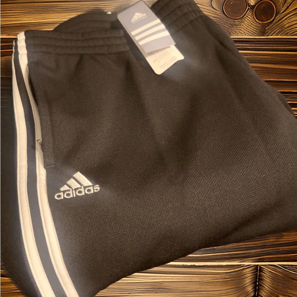 adidas Black Wide Leg Pants